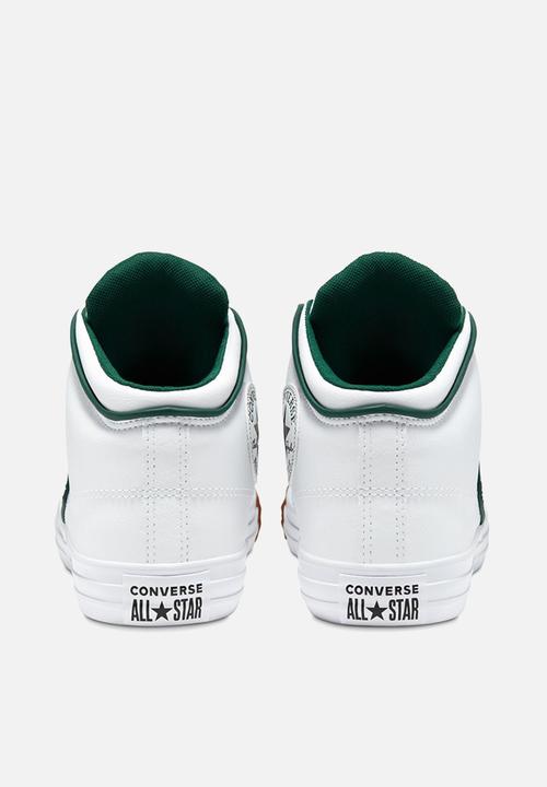 Converse - Chuck Taylor All Star high street mid - white / midnight clover /honey