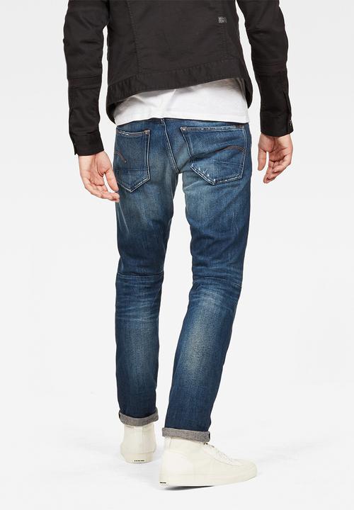 G-STAR - 3301 Tapered 3D yinze denim - blue