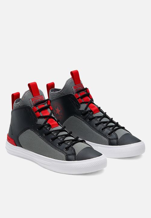 Converse - Chuck Taylor All Star ultra mid - mason / black / university red