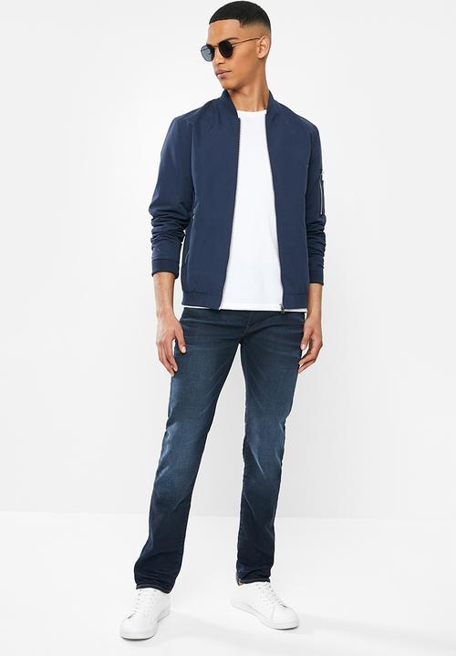 G-STAR - 3301 Slim vosir stretch denim - dark blue