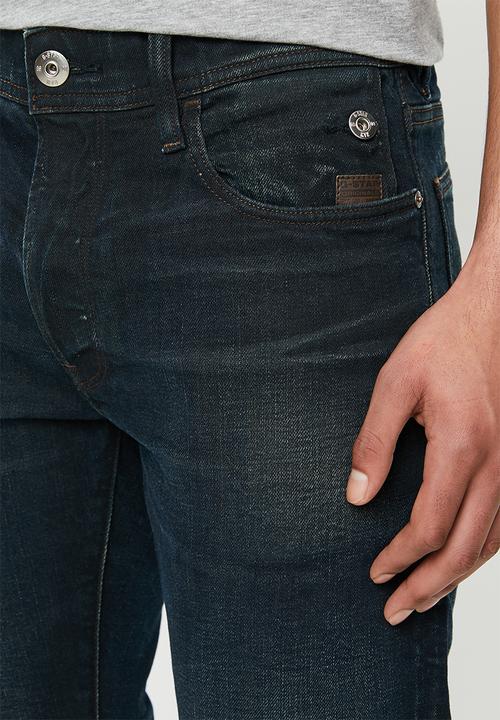 G-STAR - G-bleid slim c-kir stretch - ink blue 