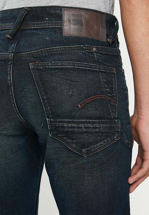 G-STAR - G-bleid slim c-kir stretch - ink blue 