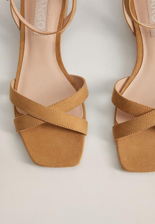 MANGO - Lucas sandal - medium brown