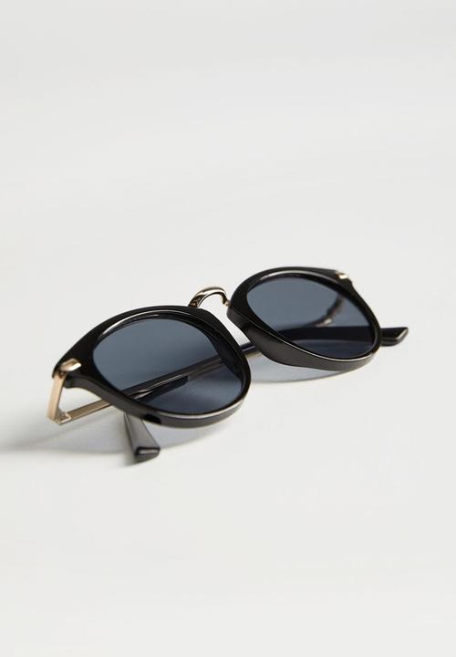 MANGO - Aqua sunglasses - black