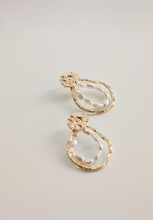 MANGO - Klaus earrings - gold