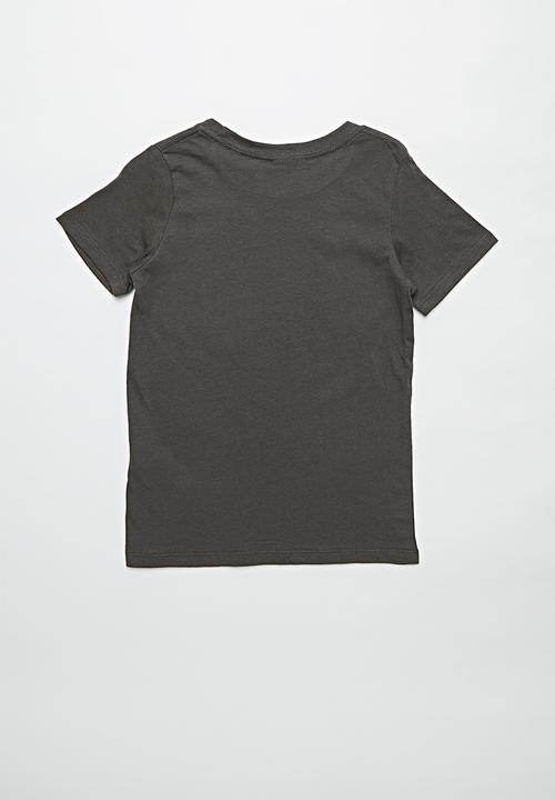 Cotton On - Short sleeve license1 tee - lcn mar guardians/iron grey