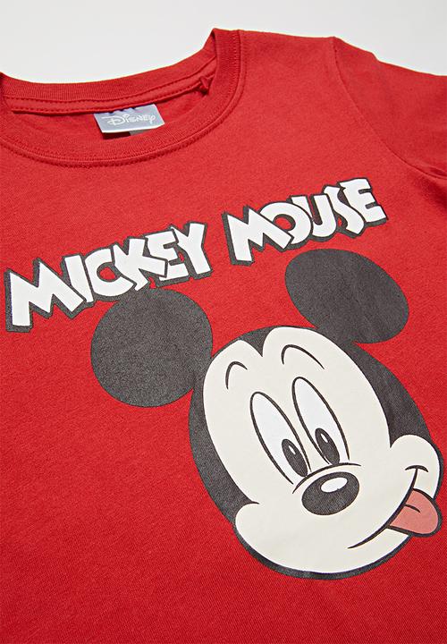 Cotton On - Short sleeve license1 tee - lucky red