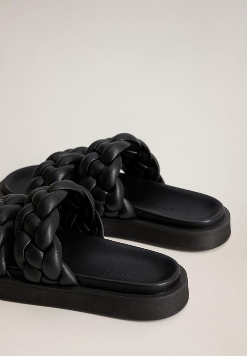MANGO - Bri sandal - black