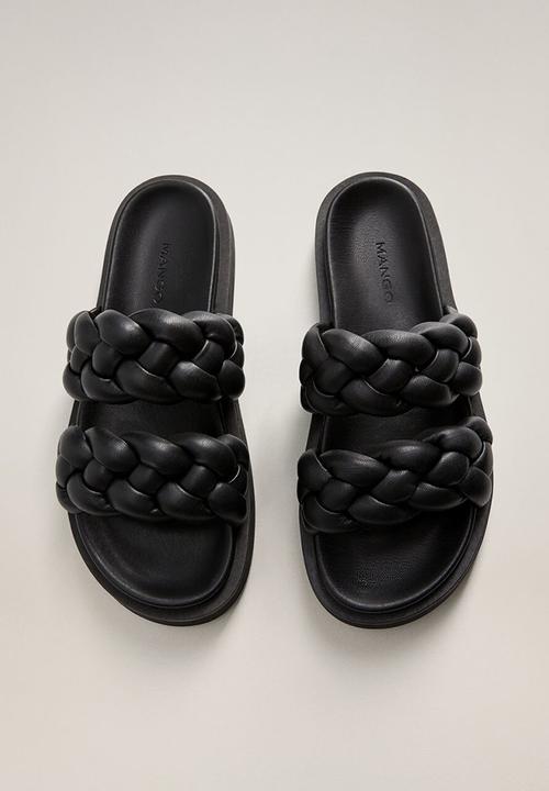 MANGO - Bri sandal - black