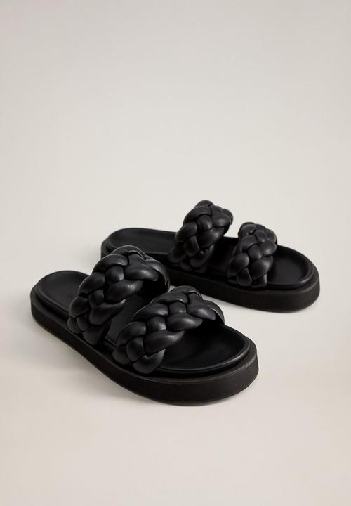 MANGO - Bri sandal - black