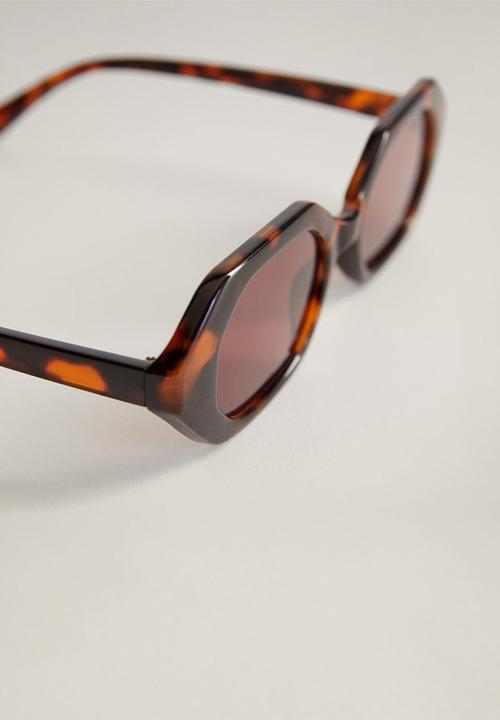 MANGO - Frida sunglasses - dark brown