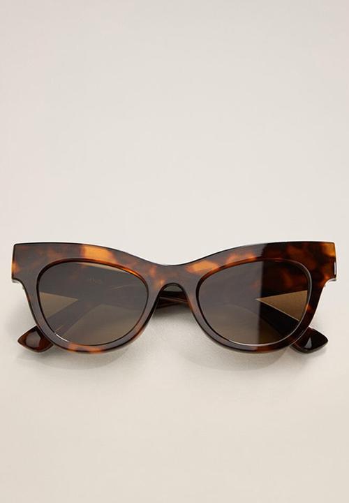 MANGO - Jules sunglasses - dark brown
