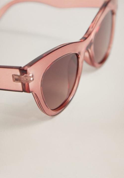 MANGO - Jules sunglasses - dark red
