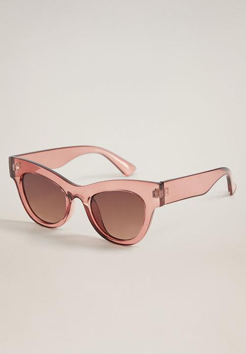 MANGO - Jules sunglasses - dark red