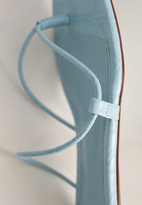 MANGO - Flipy sandal - light pastel blue