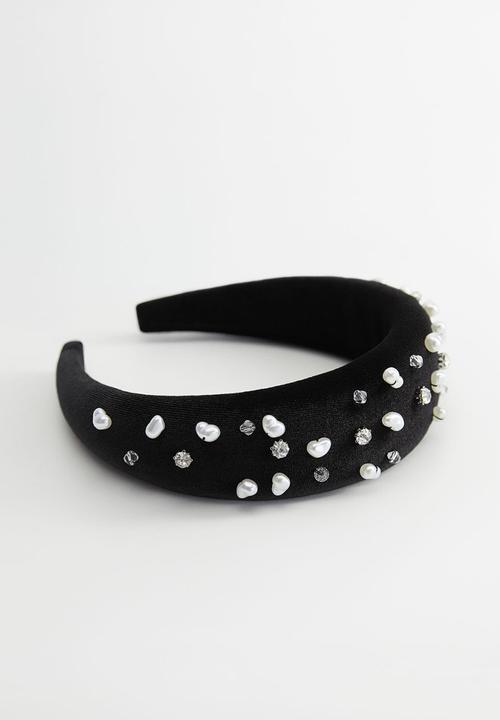MANGO - Hairband amanda - black