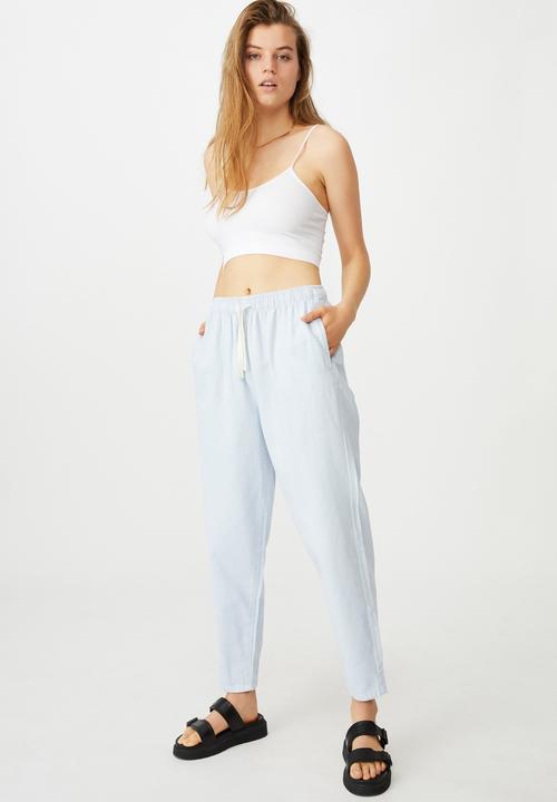Cotton On - Everyday pant - pale blue