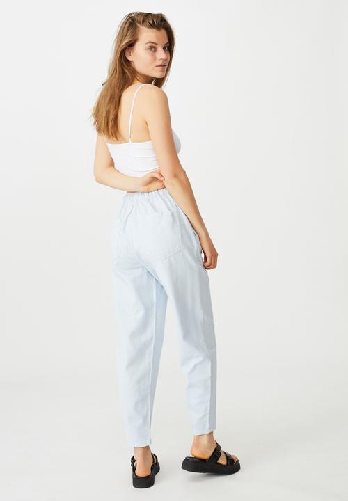 Cotton On - Everyday pant - pale blue