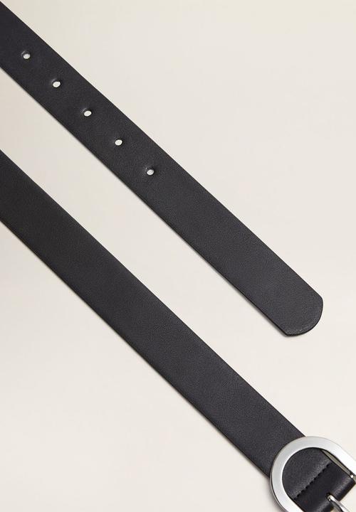 MANGO - Classic belt - black