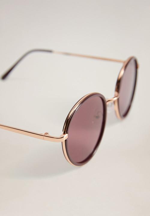 MANGO - Ammy sunglasses - dark red
