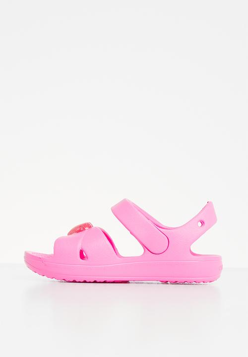 Crocs - Classic cross strap sandal - pink