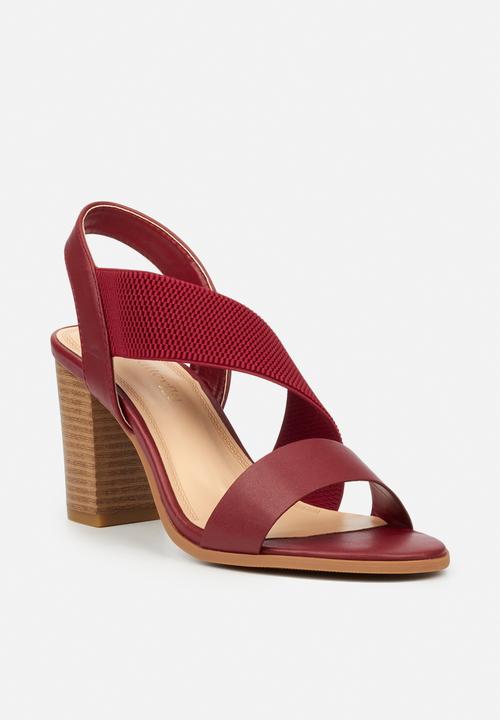 Butterfly Feet - Foxtrot heel - red