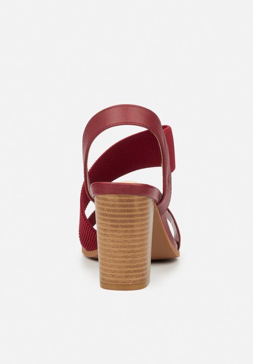 Butterfly Feet - Foxtrot heel - red