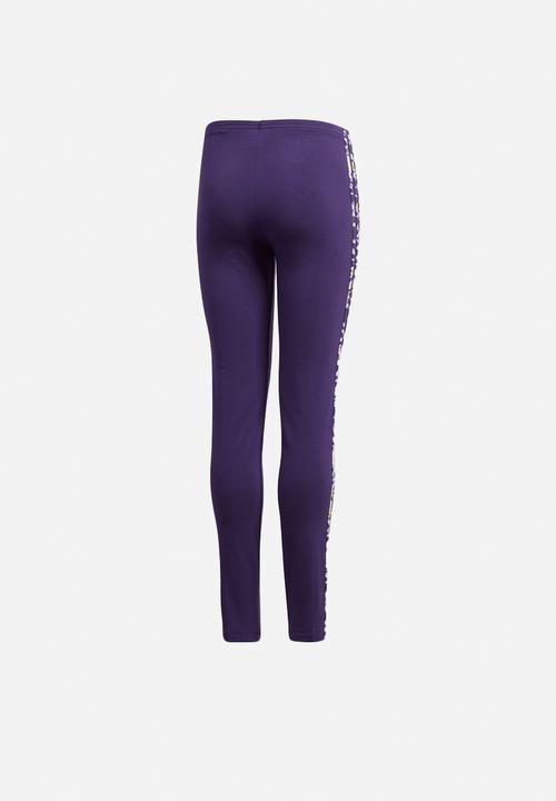 adidas Originals - Solid leggings - purple