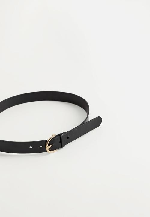 MANGO - Minimal belt - black
