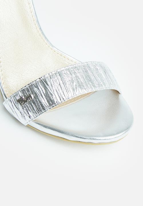 Plum - Whisper heel - silver