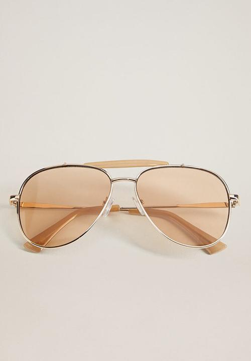 MANGO - Maddy sunglasses - light beige