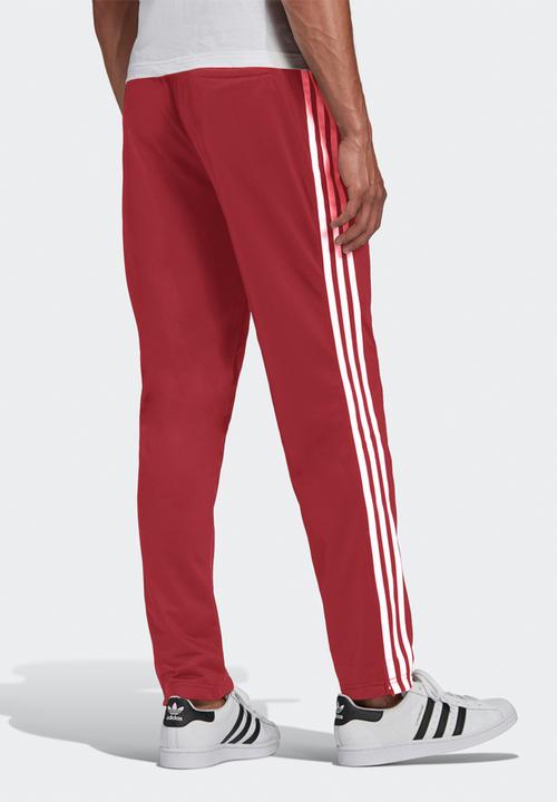 adidas Originals - Firebird trackpants - red & white