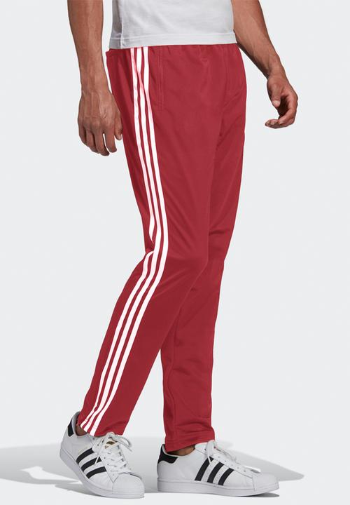 adidas Originals - Firebird trackpants - red & white