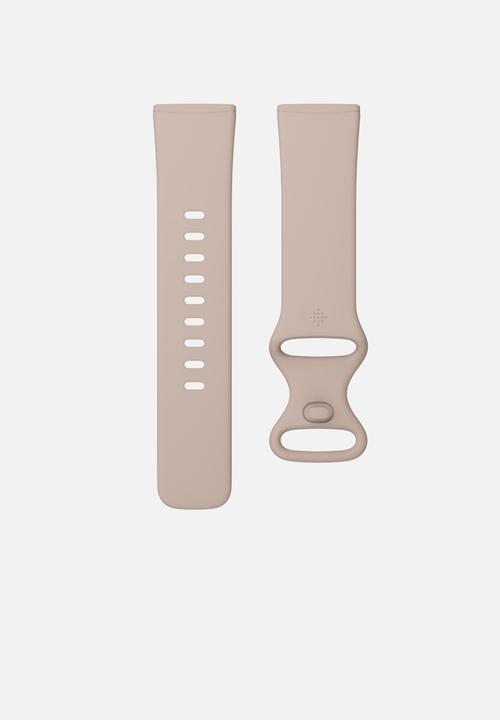 Fitbit - Fitbit Sense - Lunar White & Soft Gold