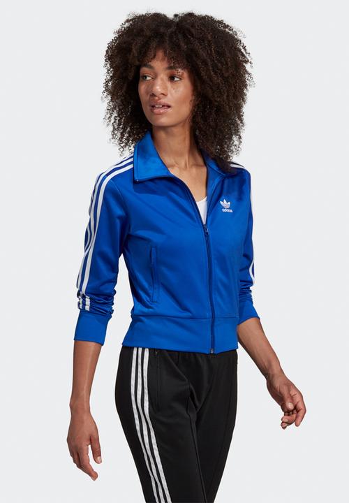 adidas Originals - Firebird track top - blue & white