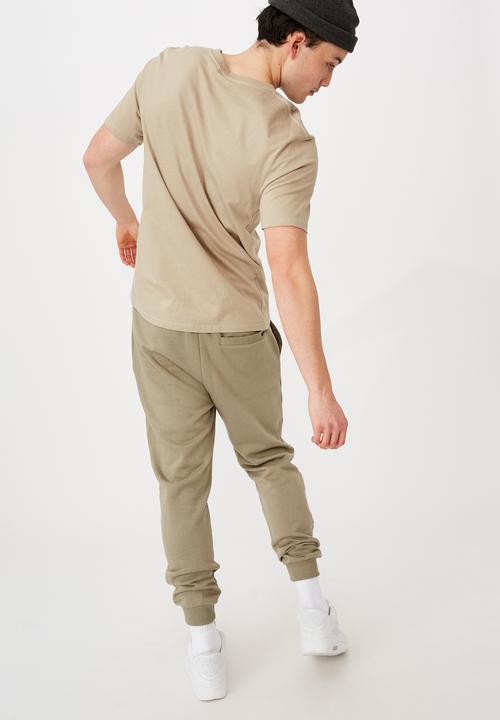 Factorie - Basic track pant - old moss