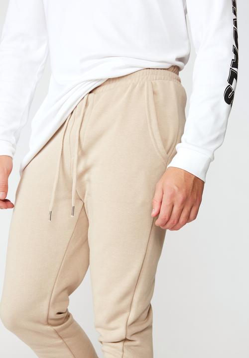 Factorie - Basic track pant - oxford tan