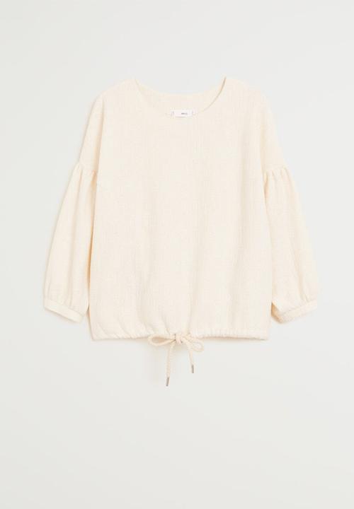 MANGO - Rusi sweatshirt - cream 
