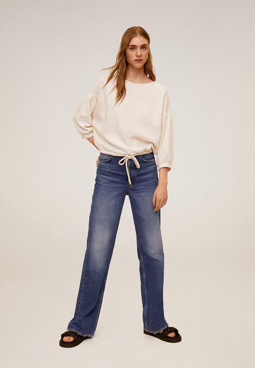 MANGO - Rusi sweatshirt - cream 