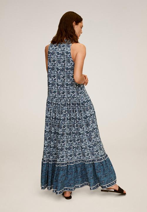 MANGO - Doha dress - medium blue
