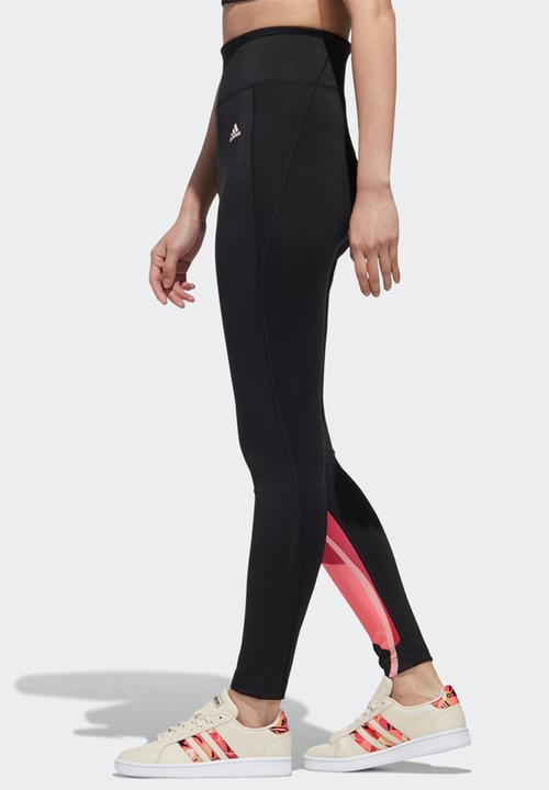 adidas Originals - Farm rio feel brilliant tights - black & pink