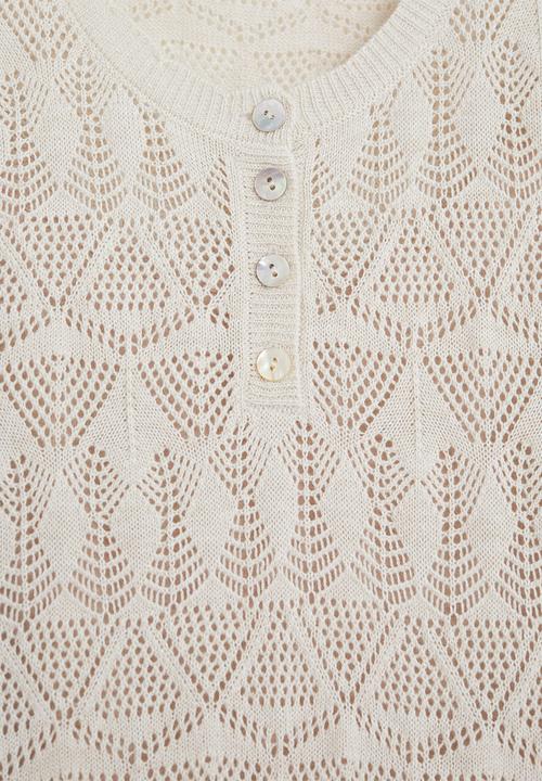 MANGO - Gordon dress - cream 