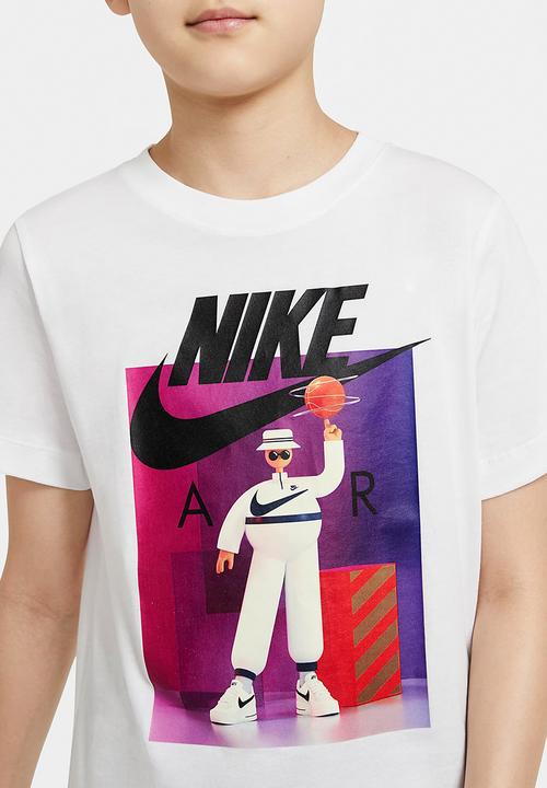 Nike - Boys Nike sportswear Air tee - white