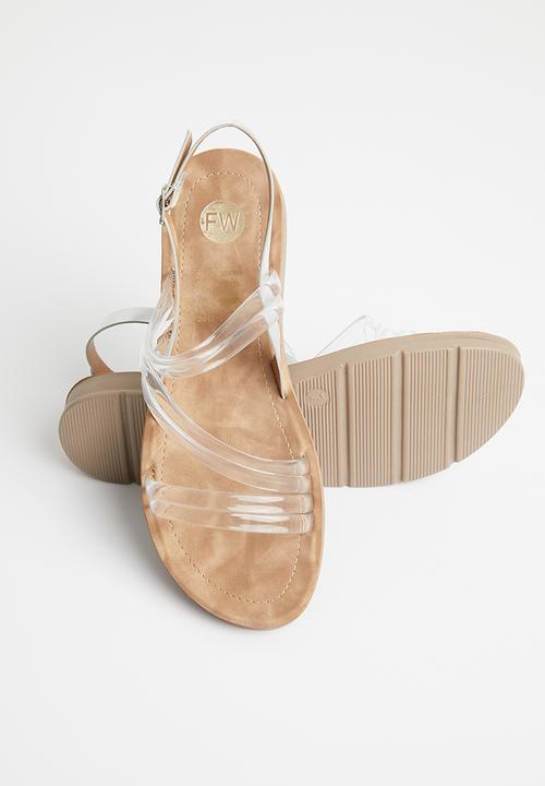 Footwork - Kelso sandal - clear
