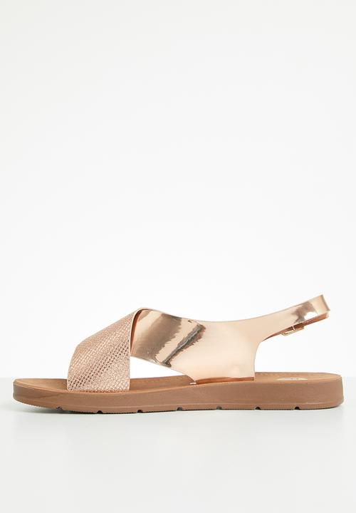 Footwork - Fanci sandal - rose gold