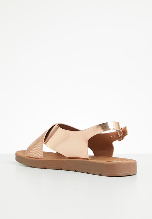 Footwork - Fanci sandal - rose gold