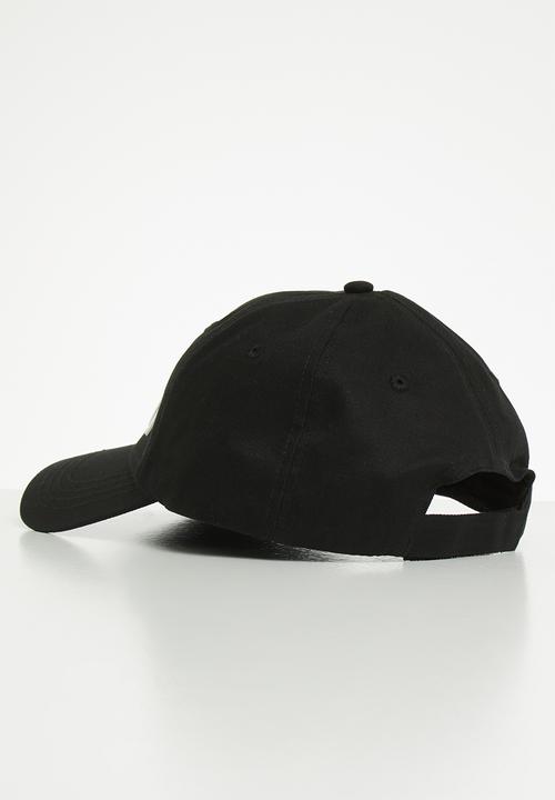 POLO - Bruce rubber branded cap - black