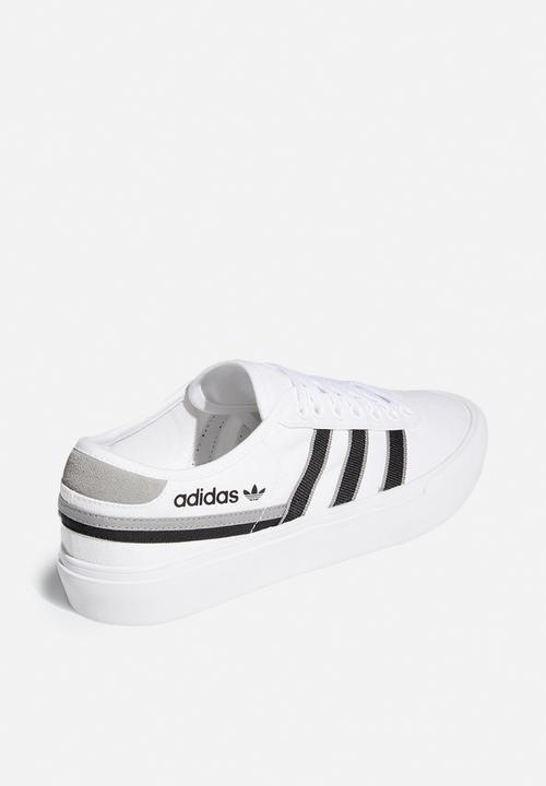 adidas Originals - Delpala - cloud white / core black / charcoal solid grey