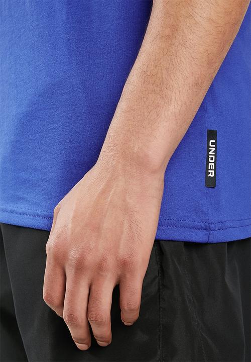 Under Armour - Curry logo short sleeve tee - blue