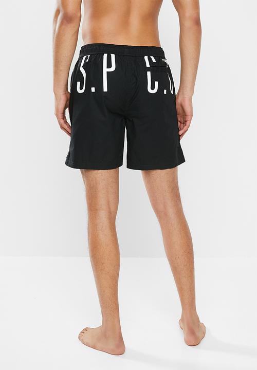 S.P.C.C - Kingston fashion swim shorts - black